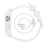 Zongsi Liquid Silicone Band for Apple Watch 44mm with Case