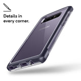 Caseology Skyfall for Galaxy Note 8 Case (2017) - Clear Back & Slim Fit - Orchid Gray